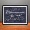 1933 Payne Thermostat Control Patent Print - Unframed