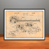 1933 Payne Thermostat Control Patent Print - Unframed