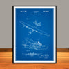 1933 Sikorsky Airplane Patent Print - Unframed