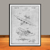 1933 Sikorsky Airplane Patent Print - Unframed