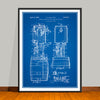 1934 Beer Cooler and Tap Patent Print - UNFRAMED