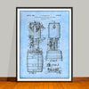 1934 Beer Cooler and Tap Patent Print - UNFRAMED