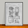 1934 Beer Cooler and Tap Patent Print - UNFRAMED