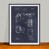 1934 Zippo Pocket Lighter Patent Print - UNFRAMED