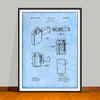1934 Zippo Pocket Lighter Patent Print - UNFRAMED