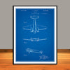 1934 Lockheed Model 10 Electra Airliner Patent - UNFRAMED