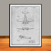 1934 Lockheed Model 10 Electra Airliner Patent - UNFRAMED