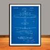 1935 B17 Flying Fortress Patent Print - UNFRAMED