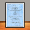 1935 B17 Flying Fortress Patent Print - UNFRAMED