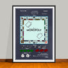 1935 Monopoly Colorized Patent Print - UNFRAMED