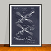1935 Fishing Lure Patent Print - Unframed