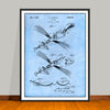 1935 Fishing Lure Patent Print - Unframed