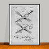 1935 Fishing Lure Patent Print - Unframed