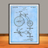 1936 Tricycle Patent Print - UNFRAMED