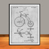 1936 Tricycle Patent Print - UNFRAMED