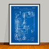 1937 Alcohol Still Spirits Distillation Patent Print - UNFRAMED