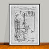 1937 Alcohol Still Spirits Distillation Patent Print - UNFRAMED