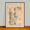1937 Alcohol Still Spirits Distillation Patent Print - UNFRAMED