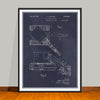 1937 Backhoe Excavator Patent Print - UNFRAMED