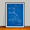 1937 Backhoe Excavator Patent Print - UNFRAMED