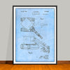 1937 Backhoe Excavator Patent Print - UNFRAMED