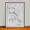 1937 Backhoe Excavator Patent Print - UNFRAMED