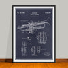 1937 Trumpet Patent Print - UNFRAMED