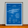 1937 Trumpet Patent Print - UNFRAMED