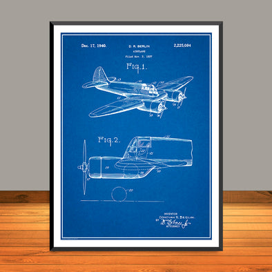 1937 CW-25 Jeep Trainer Patent Print - UNFRAMED