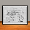 1937 White Fuel Tanker Truck Patent Print - Unframed