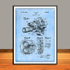 1938 Bell & Howell Movie Camera Patent Print - Unframed
