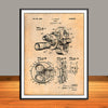 1938 Bell & Howell Movie Camera Patent Print - Unframed
