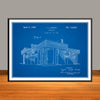 1938 Frank Lloyd Wright House Dwelling Patent Print - UNFRAMED