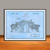 1938 Frank Lloyd Wright House Dwelling Patent Print - UNFRAMED