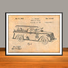 1938 Motor Pump Vehicle Patent Print - UNFRAMED