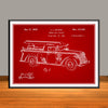 1938 Motor Pump Vehicle Patent Print - UNFRAMED