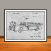 1939 Aerial Fire Truck Patent Print - UNFRAMED
