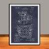 1939 Bryant Air Conditioning System Patent Print - UNFRAMED