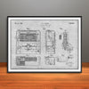 1939 Air Conditioning System Horizontal Patent Print - Unframed
