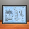 1939 Air Conditioning System Horizontal Patent Print - Unframed