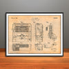 1939 Air Conditioning System Horizontal Patent Print - Unframed