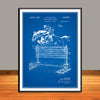 1939 Horse Training Apparatus Patent Print - Unframed