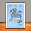 1939 Horse Training Apparatus Patent Print - Unframed