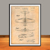 1940 Douglas SBD Dauntless Patent Print - UNFRAMED
