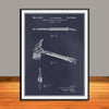 1940 Fireman's Axe Patent Print - Unframed