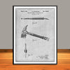 1940 Fireman's Axe Patent Print - Unframed