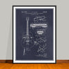 1941 Gibson Guitar Electrical Pickup Patent Print - UNFRAMED