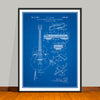 1941 Gibson Guitar Electrical Pickup Patent Print - UNFRAMED