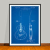 1941 Gretsch Guitar Patent Print - UNFRAMED