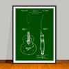 1941 Gretsch Guitar Patent Print - UNFRAMED